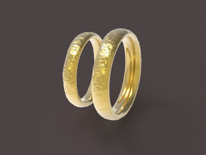 nature comfort wedding rings Modello di stampa 3D