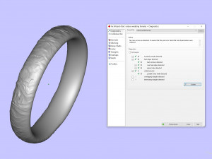 nature comfort wedding rings 3D Print Model