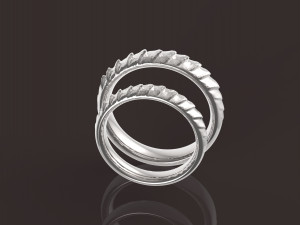 daenerys targaryen comfort wedding rings Modelo de Impressão 3D