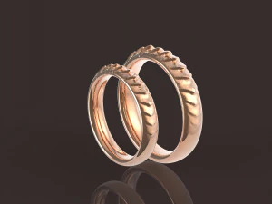 丹妮莉丝&middot;坦格利安舒适结婚戒指 3D 打印模型