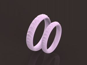 daenerys targaryen comfort wedding rings Modelo de Impressão 3D