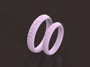 丹妮莉丝&middot;坦格利安舒适结婚戒指 3D 打印模型