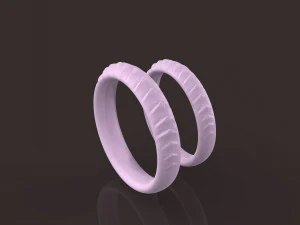 丹妮莉丝&middot;坦格利安舒适结婚戒指 3D 打印模型