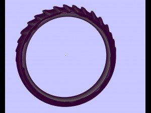 daenerys targaryen comfort wedding rings Modelo de Impressão 3D