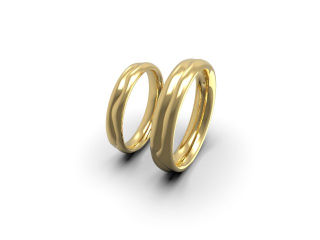 2 lives 1 fate wedding rings Modèles 3D en vedette .c4d .max .obj .3ds .fbx .stl .blend 