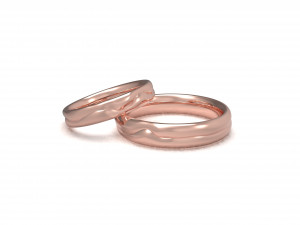 2 lives 1 fate wedding rings Modèles 3D en vedette