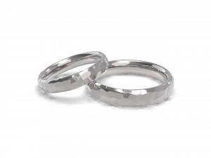 beautiful nature wedding comfort rings 3D Baskı Modeli