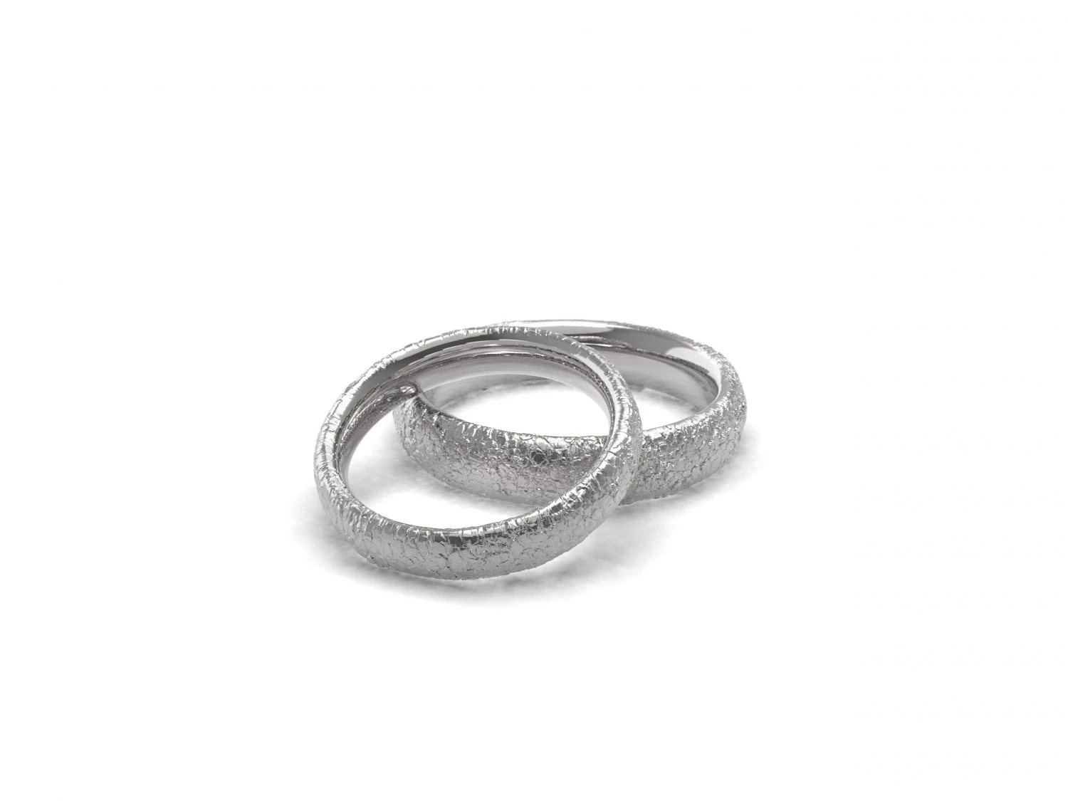 small stones texture wedding rings 3D Print Model .c4d .max .obj .3ds .fbx .stl .blend 
