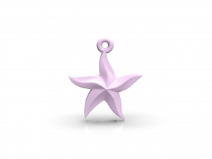 starfish 3D 打印模型