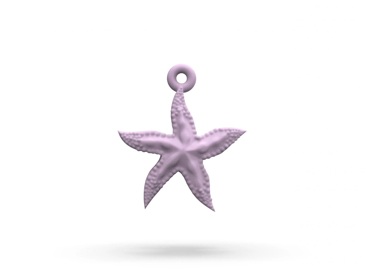starfish dotted 3D Print Model .c4d .max .obj .3ds .fbx .stl .blend 