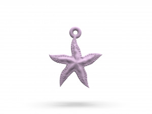 starfish dotted 3D Print Model