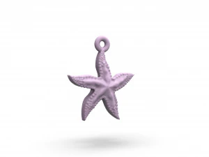 starfish dotted 3D Print Model