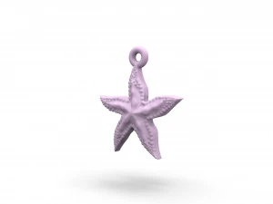 starfish dotted 3D Print Model