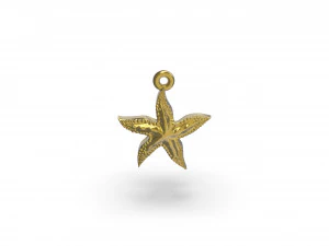 starfish dotted 3D Print Model