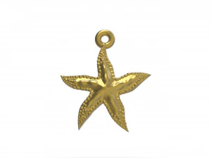starfish dotted 3D Print Model