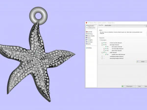 海星很棒 3D 打印模型