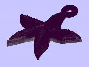 海星很棒 3D 打印模型