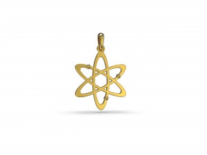 atom pendant 3D Print Model