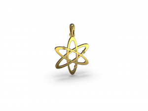 atom pendant 3D Print Model