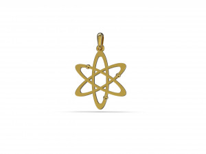 atom pendant 3D Print Model