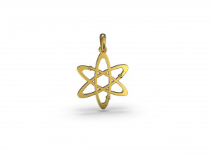 atom pendant 3D Print Model