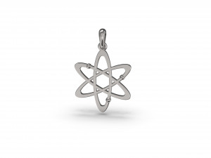 atom pendant 3D Print Model