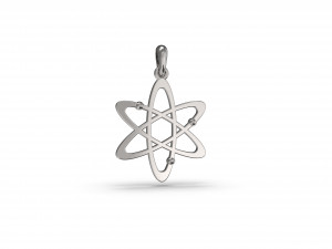 atom pendant 3D Print Model