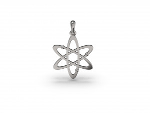 atom pendant 3D Print Model