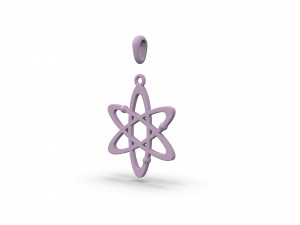 atom pendant 3D Print Model