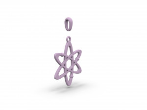 atom pendant 3D Print Model
