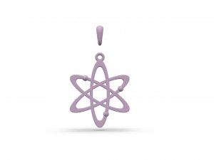 atom pendant 3D Print Model