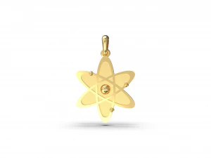 新原子 3D 打印模型