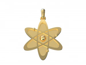 新原子 3D 打印模型