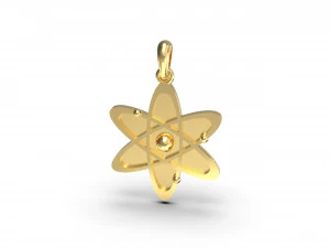 新原子 3D 打印模型