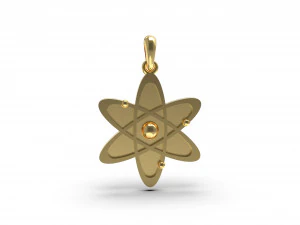 新原子 3D 打印模型