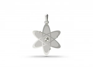 新原子 3D 打印模型