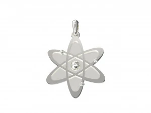 新原子 3D 打印模型