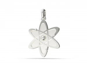 新原子 3D 打印模型