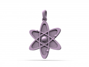 new atom Modello di stampa 3D