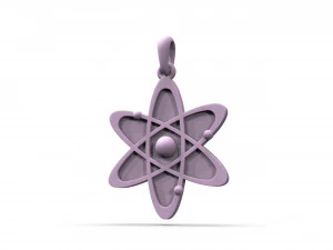 新原子 3D 打印模型