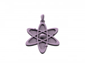 新原子 3D 打印模型