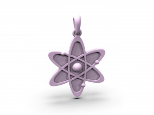 new atom Modello di stampa 3D
