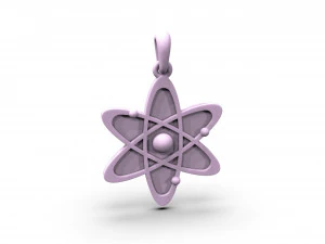 新原子 3D 打印模型