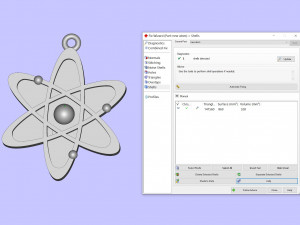 new atom Modello di stampa 3D