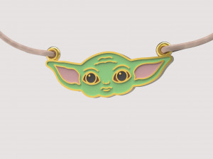 baby yoda pendant 3D प्रिंट मॉडल