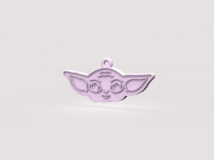 baby yoda pendant Modelo de impresión 3D