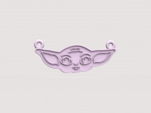 baby yoda pendant Modelo de impresión 3D