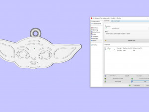 baby yoda pendant Modelo de impresión 3D