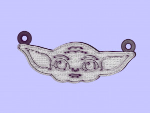 baby yoda pendant Modelo de impresión 3D