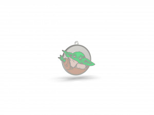 baby yoda 2 3D 프린트 모델